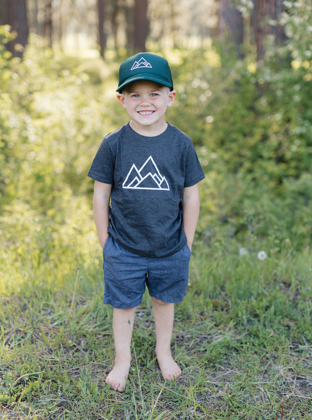 Made of Mountains Logo Kids Tee