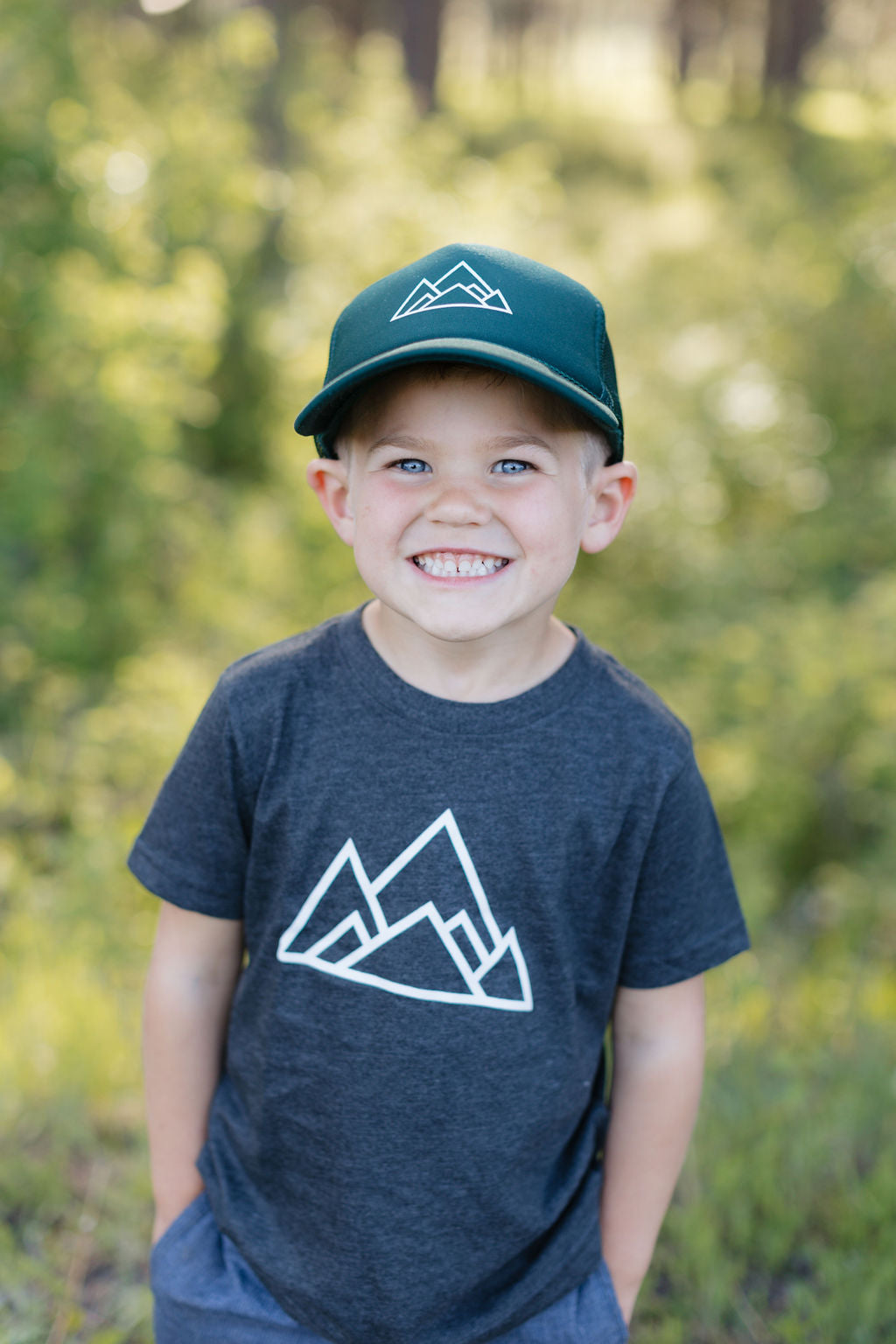 Made of Mountains Logo Kids Tee