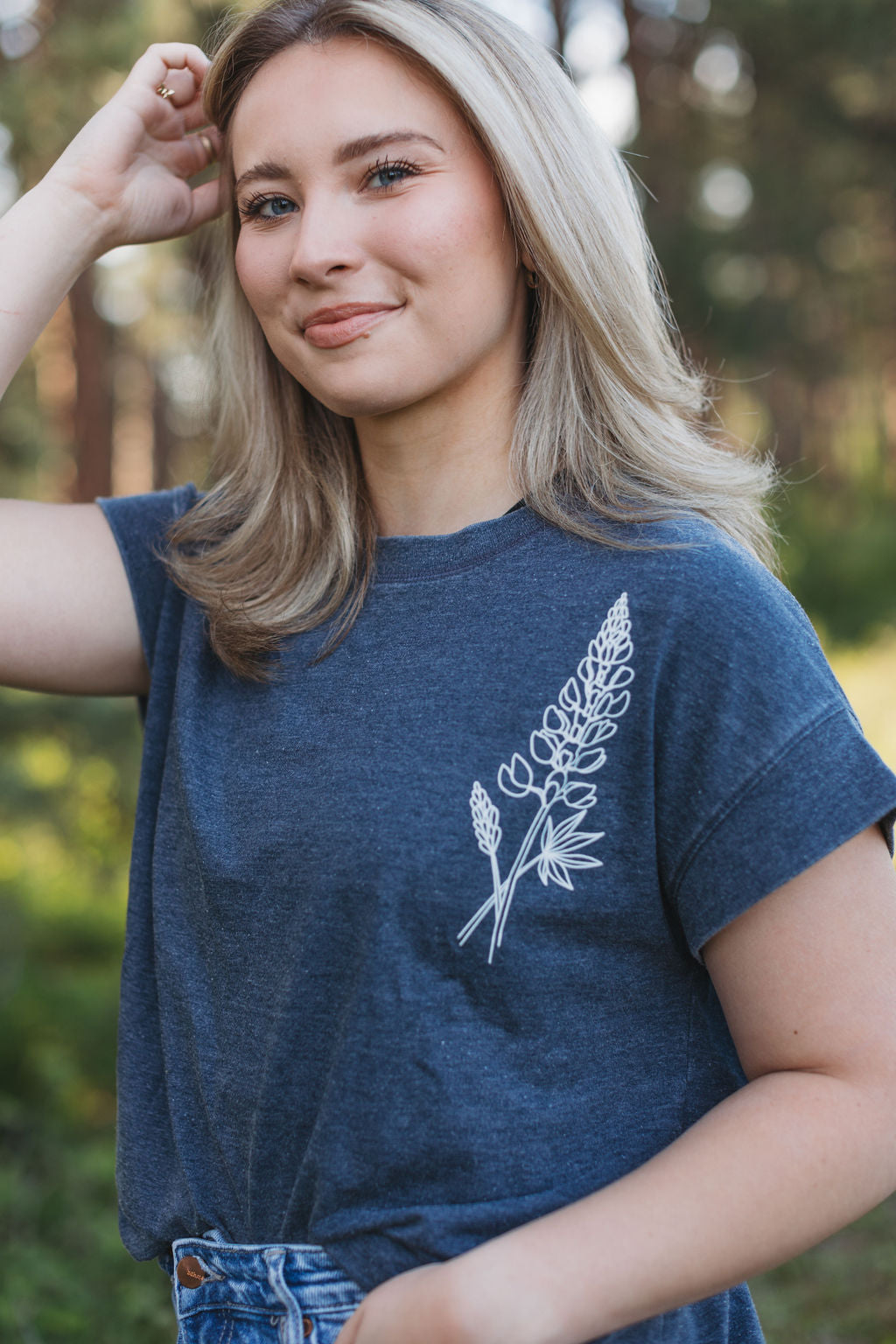 Wild Lupine Ladies Tee