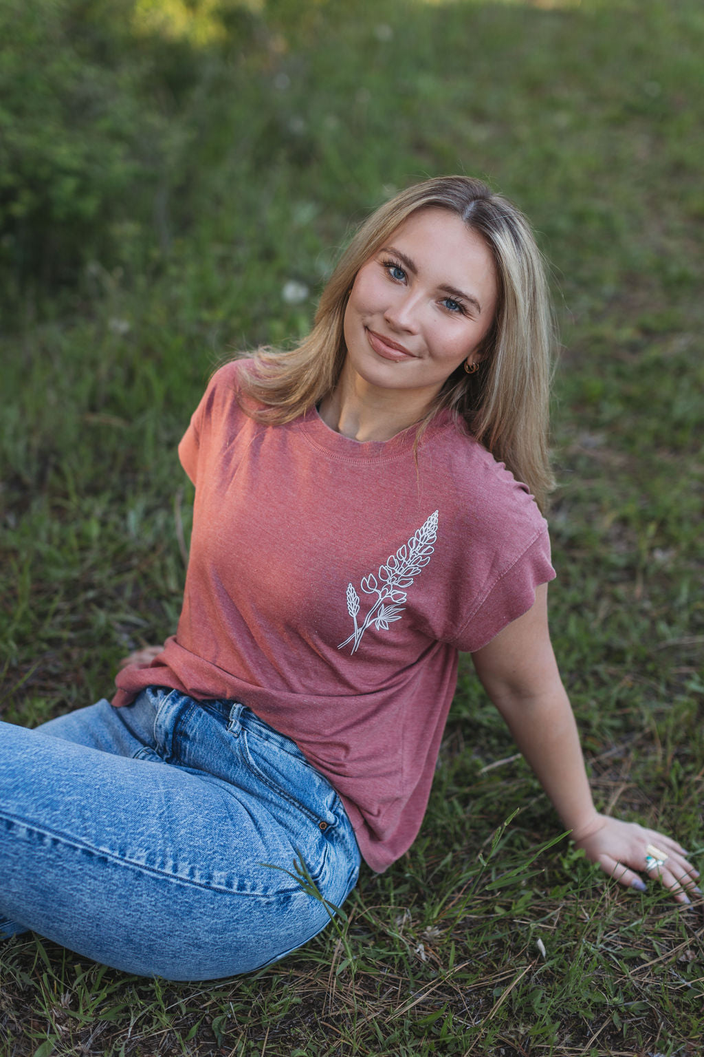 Wild Lupine Ladies Tee