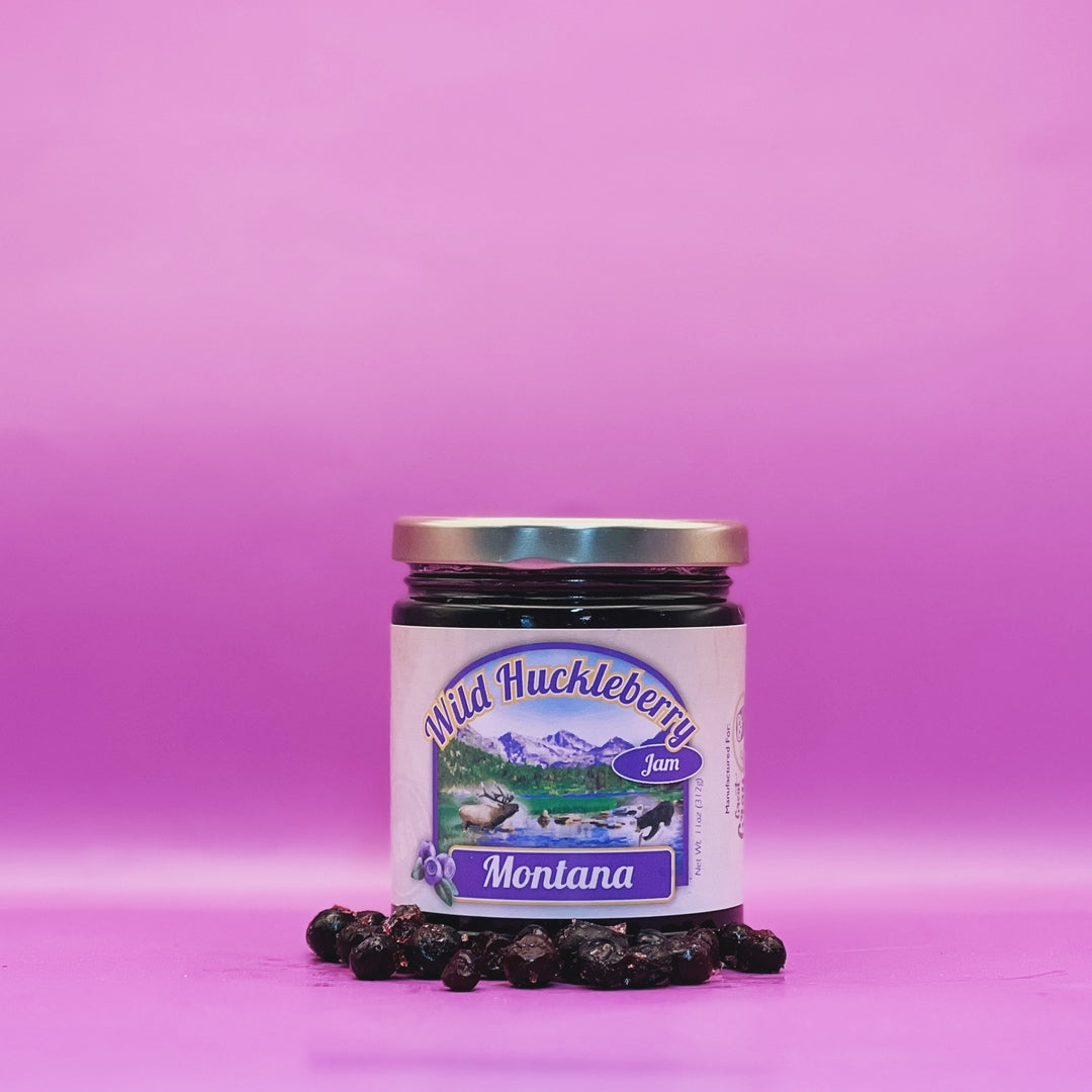 Wild Huckleberry Jam 11oz