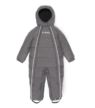 Snow Suit-Heather Grey-Baby