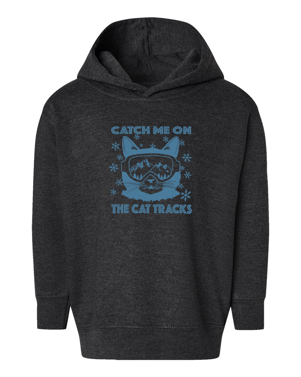 Catch Me On The Cat Tracks Kid Hoodie