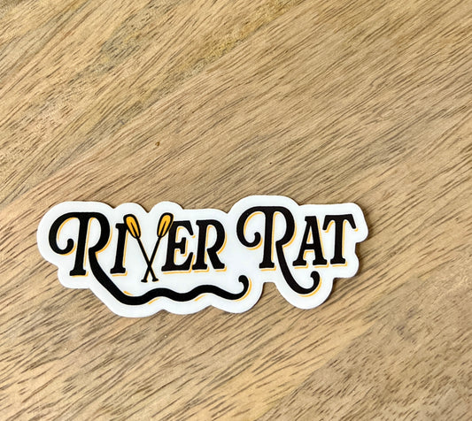River Rat Sticker