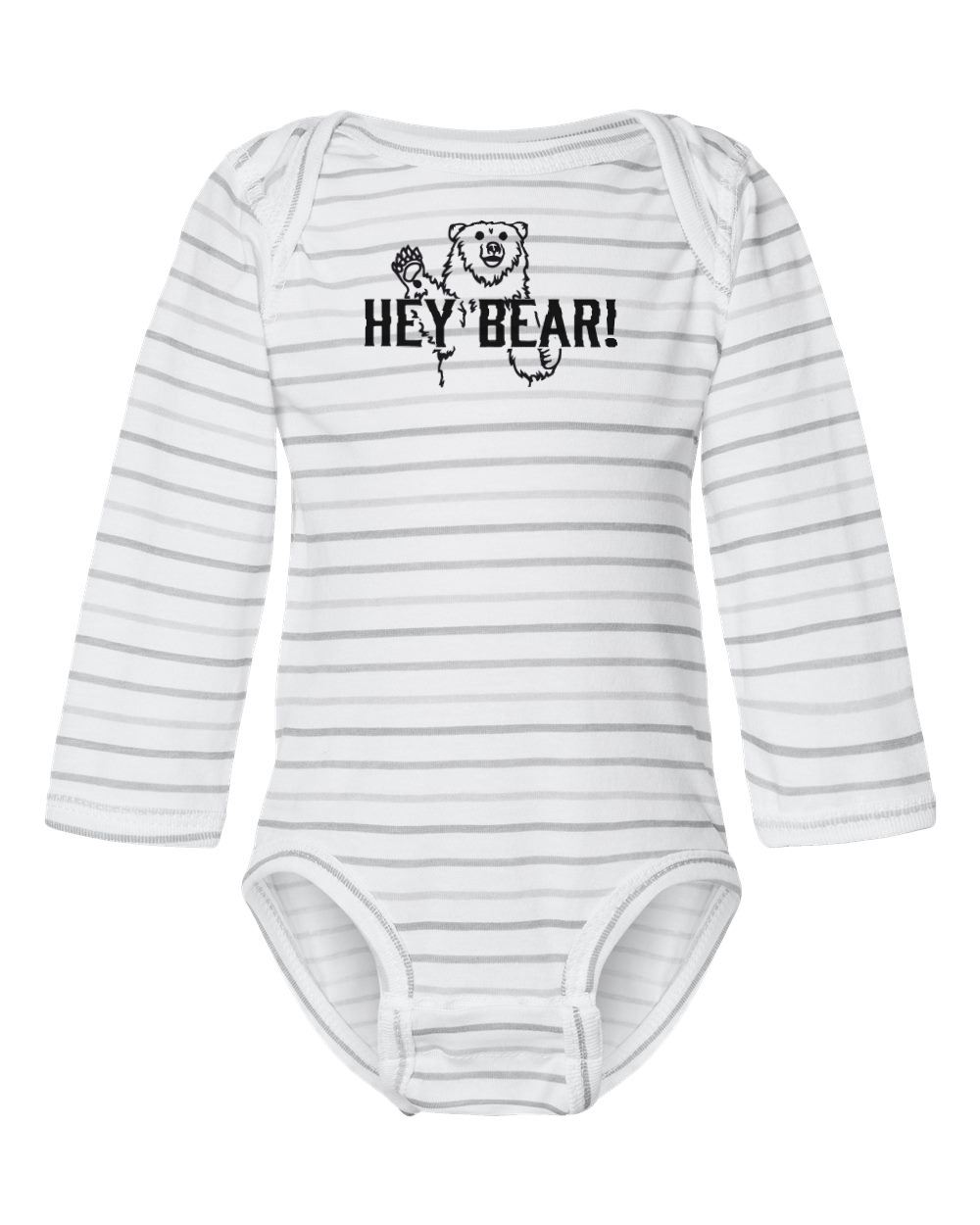 Hey Bear! Striped Long Sleeve