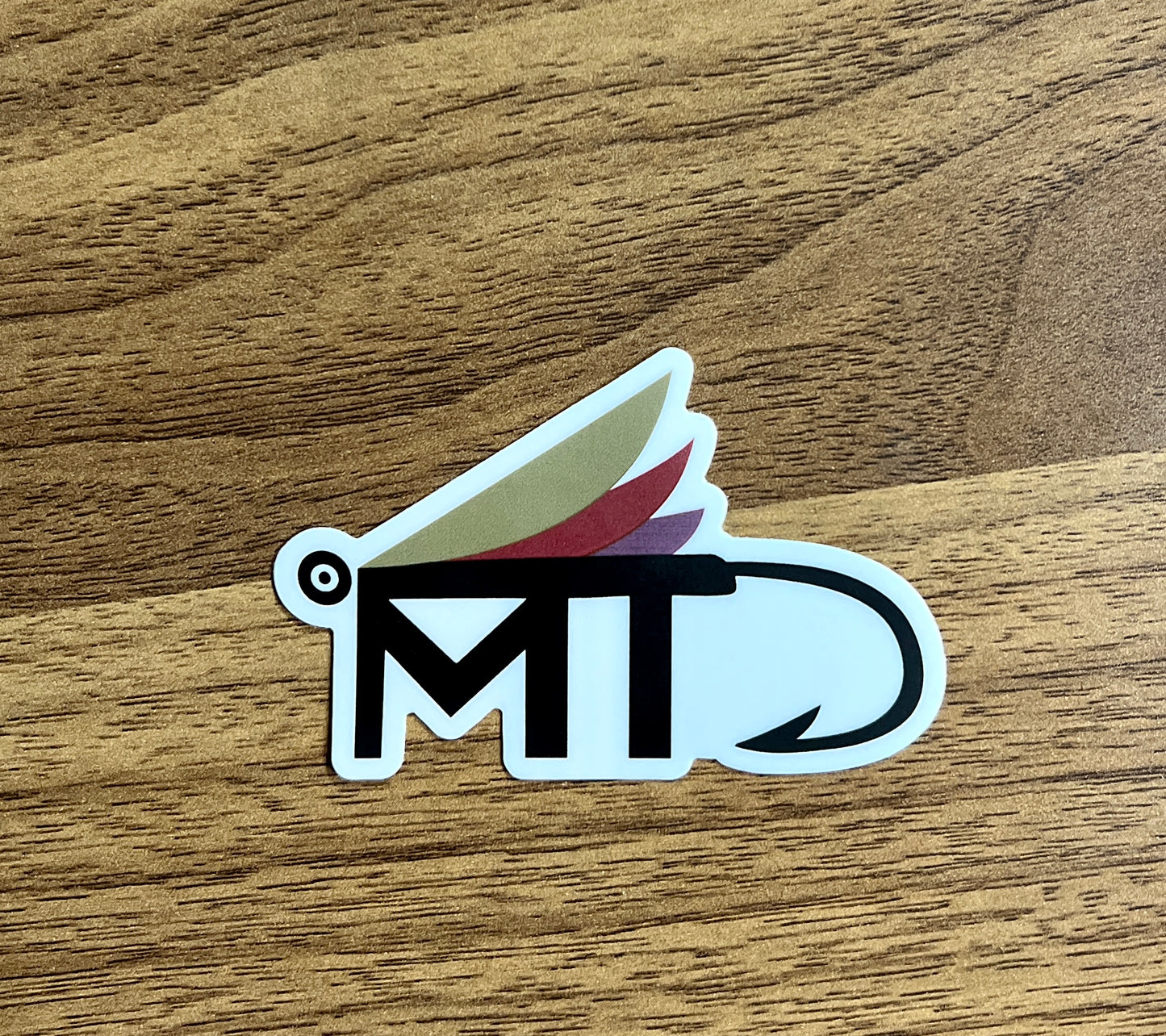 MT Fly Hook Sticker