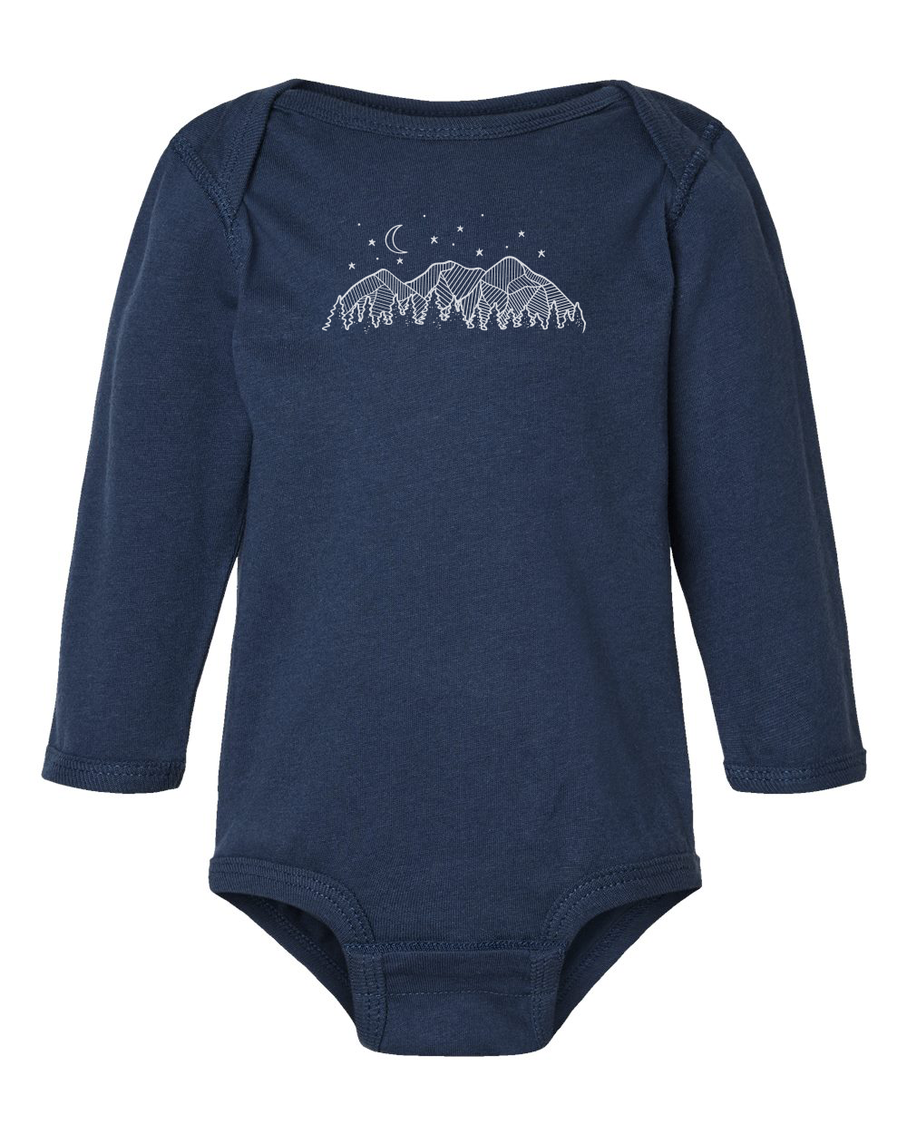 Night Sky Long Sleeve Onesie