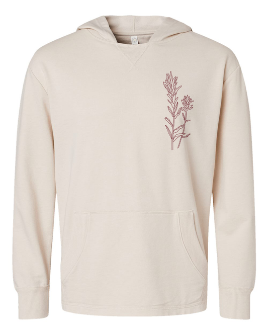 Indian Paintbrush Vintage Wash Hoodie