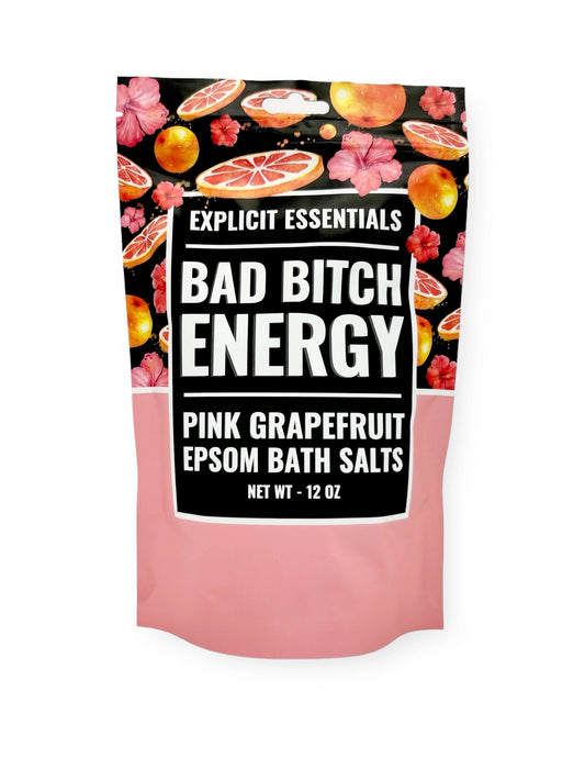 Bad Bitch Energy Bath Salts 12oz bag