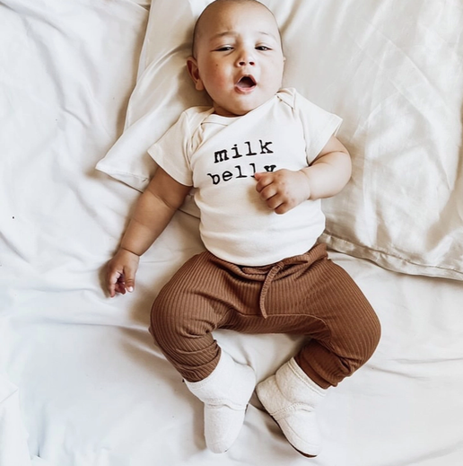 Milk Belly Organic Cotton Onesie