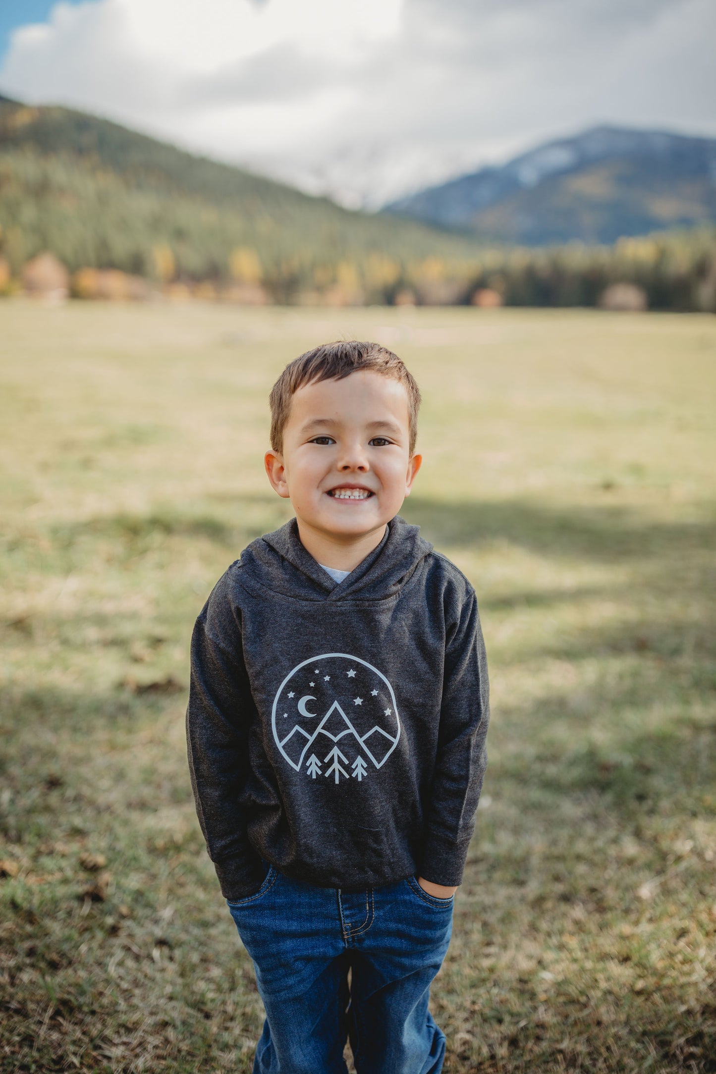 Starry Night Kids Hoodie