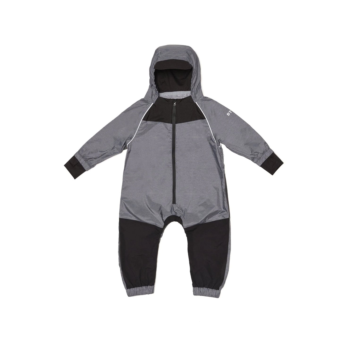 Rain Suit-Heather Grey-Toddler